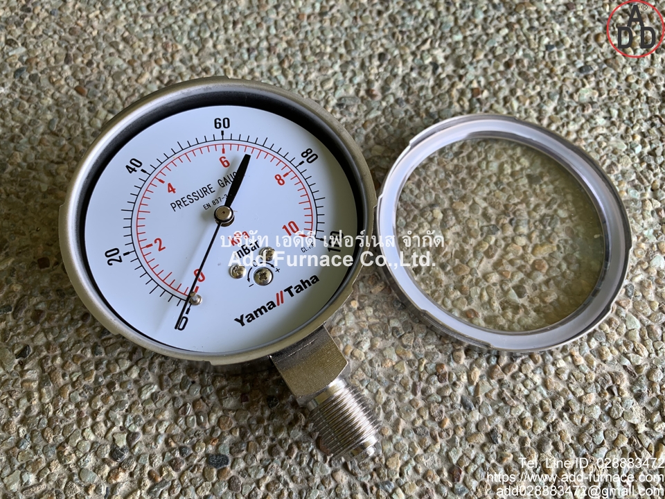 Yamataha Pressure Gauge 0-10kPa(0-100mBar) (6)